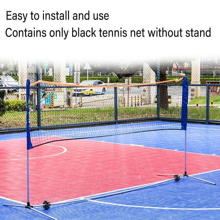 Portable Outdoor Badminton Net Set Easy Setup Adjustable Height Sports Equipment - 4.1M.