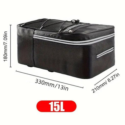 Bike Saddle Bag Waterproof Cycling Tail Bag Backseat Storage Riding Equipment.