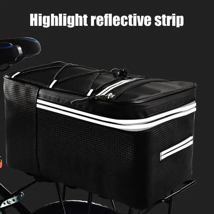 Bike Saddle Bag Waterproof Cycling Tail Bag Backseat Storage Riding Equipment.