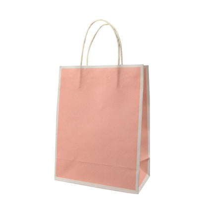 Gift Kraft Paper Bags for Packaging and Takeaway 50PCS - Black-27*32*11cm.