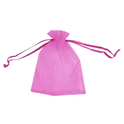 50 pcs Organza Bag Sheer Bags Jewellery Wedding Candy Packaging Sheer Bags 7*9 cm - Light Blue/50PCS.