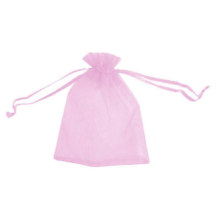 50 pcs Organza Bag Sheer Bags Jewellery Wedding Candy Packaging Sheer Bags 7*9 cm - Light Blue/50PCS.