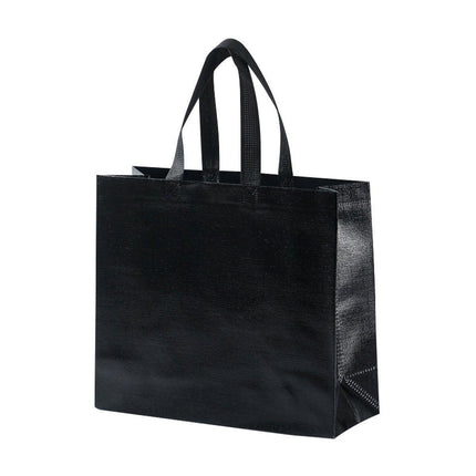 25PCS Embossed Non-Woven Tote Bag Fashion Shopping Gift Packaging Bag - Red-40*30*12cm.