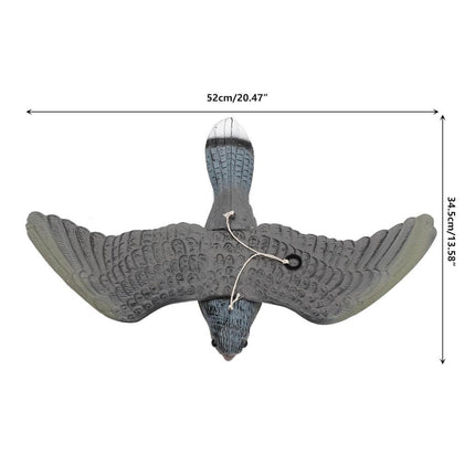 Garden Eagle Rodent and Bird Scaring Simulation Eagle Outdoor Decoration Yard.