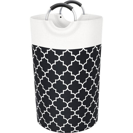 82L Large Capacity Laundry Basket for Dirty Clothes Toy Storage and Organizing - Black.