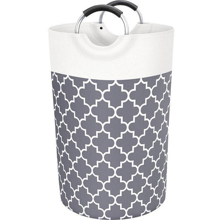 82L Large Capacity Laundry Basket for Dirty Clothes Toy Storage and Organizing - Black.