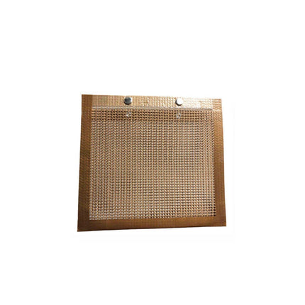 24x14CM BBQ Grilling Mesh Reusable Bag Outdoor Camping Barbecue Grill Mats Cooking Pads - Copper.