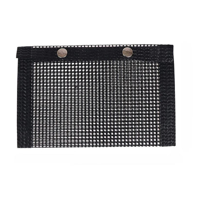 BBQ Mesh Grill Bag 27x22cm Non Stick Reusable Barbecue Grilling Basket Net - Copper.