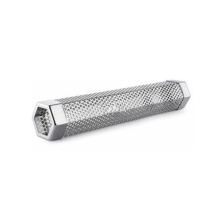Hexagon Bbq Smoker Tube Stainless Steel Grill Accessory Smoking Box Long Lasting - 6Inch.