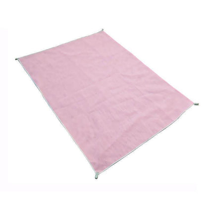 Sand Free Beach Mat Blanket Sand Proof Magic Sandless Sand Dirt & Dust Disappear - Blue.