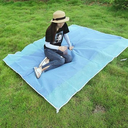 Sand Free Beach Mat Blanket Sand Proof Magic Sandless Sand Dirt & Dust Disappear - Green.