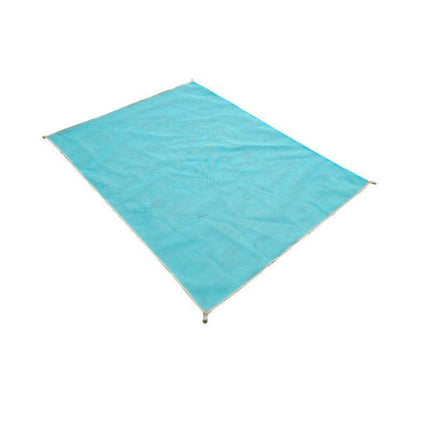 Sand Free Beach Mat Blanket Sand Proof Magic Sandless Sand Dirt & Dust Disappear - Green.