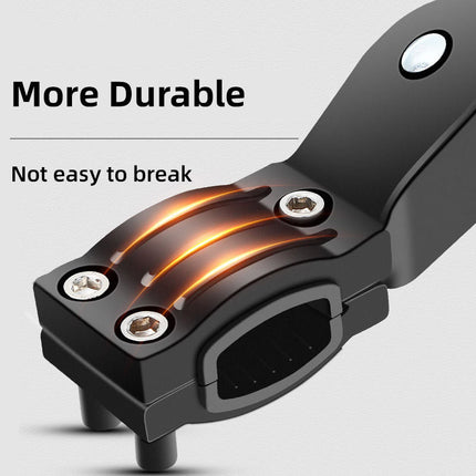 Mountain Bike Foot Support Stand Pedal Support for Bicycle Repair Maintenance - Three-hole model.