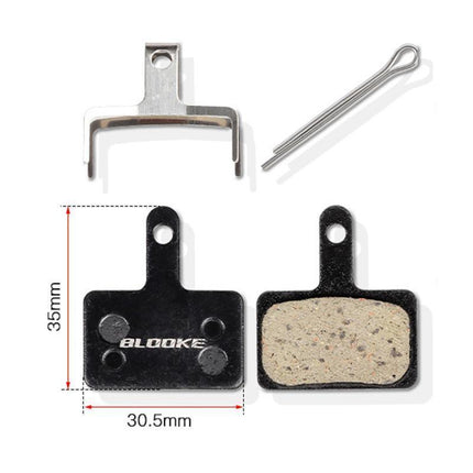 4 Pairs Mountain Bike Bicycle Disc Brake Pads For Shimano Mechanical/Hydraulic.