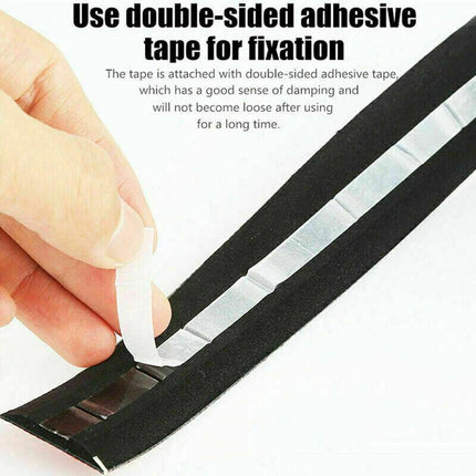 2X Thick Bicycle Handlebar Tape Bar Drop Wrap Mtb Road Bike Anti-Slip Punch - Blue.