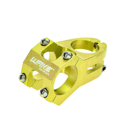 MTB Mountain Bike Handlebar Stem 31.8mm Aluminium Alloy Short Stem Cycling Part - Blue.