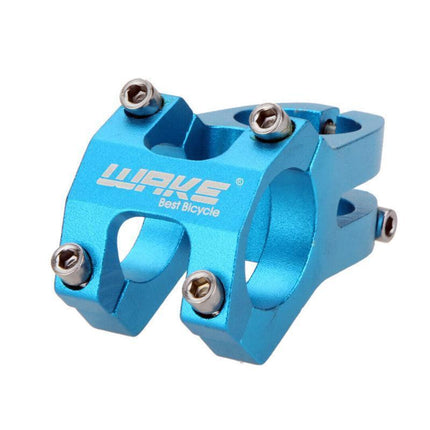 MTB Mountain Bike Handlebar Stem 31.8mm Aluminium Alloy Short Stem Cycling Part - Gold.