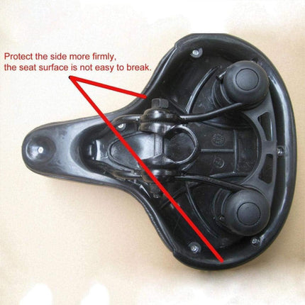 Wide Big Bum Bike Bicycle Gel Cruiser Comfort Saddle Seat Sporty Soft Cushion Au.