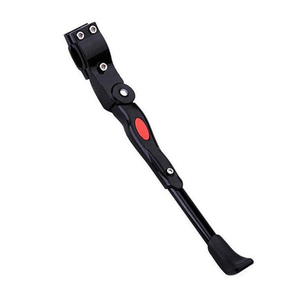 Rear Adjustable Kickstand for Mountain Bicycle Road Bike Parking Support Leg - Black.