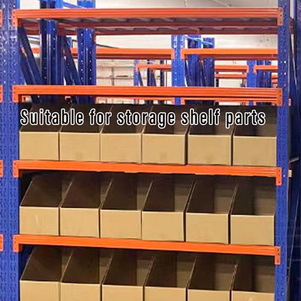 10pcs Slanted Display Boxes for Sorting Organising Storage Containers Organizer - 60cm x 30cm x 20cm.
