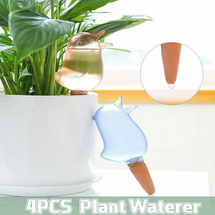 4Pcs Plant Self Watering Spikes Pot Drip Irrigation Garden Tool Plant Waterer Au.