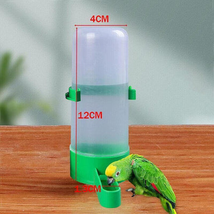 4Pcs/Set Drinker Food Feeder Water Clip For Cage Bird Parrot Cockatiel Budgie Au.