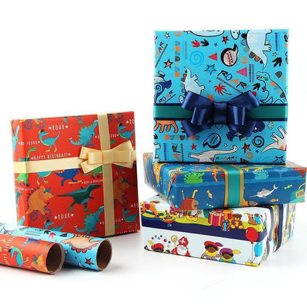 20pcs Cute Animal Cartoon Gift Wrapping Paper for Toys Bookskin and Crafts - Birthday Gift-20PCS.