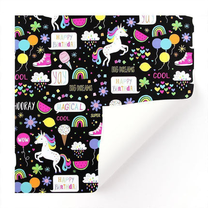20pcs Cute Animal Cartoon Gift Wrapping Paper for Toys Bookskin and Crafts - Birthday Gift-20PCS.