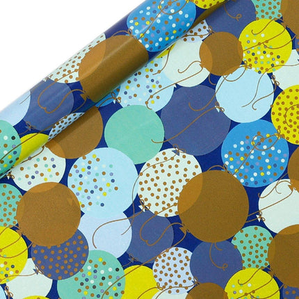 3 Pack Colorful Celebration with Premium Present Wrapping Paper - QQLW.