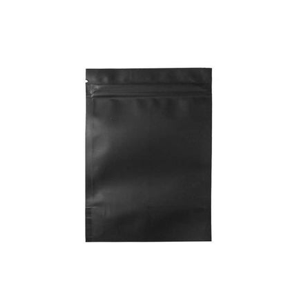 100PCS Black Aluminum Bag Mylar Foil Pouch Heat Sealer Food Storage Package Bags - 10x15cm.