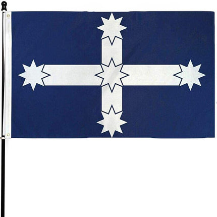 Eureka Stockade Flag 90x150cm Southern Cross Australian Polyester Banner.