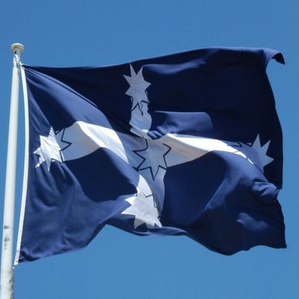 Eureka Stockade Flag 90x150cm Southern Cross Australian Polyester Banner.