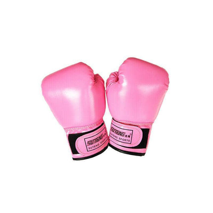 Boxing Sparring Training Gloves MMA Kickboxing Punching Gloves for Practice Sessions - Green [Map Pattern].