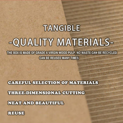 50pcs Corrugated Cardboard Sheets Express Carton Spacer Gasket Packing Material - 21x30cm.