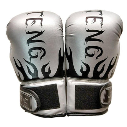 2PCS PU Boxing Training Gloves for Young Beginners Suitable for Ages 3-12 - Green.