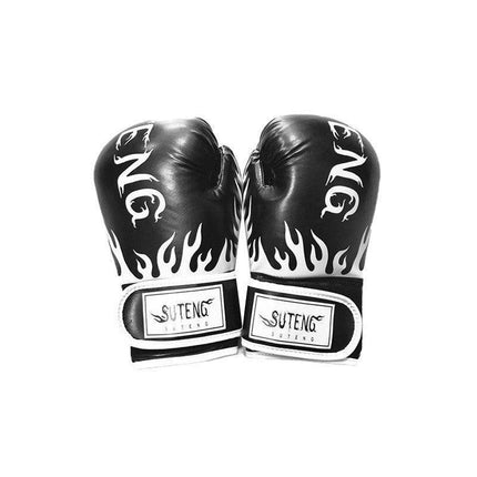 2PCS PU Boxing Training Gloves for Young Beginners Suitable for Ages 3-12 - Pearly Silver.