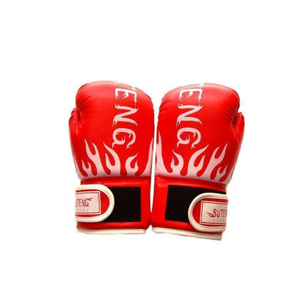 2PCS PU Boxing Training Gloves for Young Beginners Suitable for Ages 3-12 - Yellow.