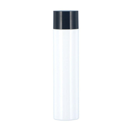 50/100/150ml Plastic Toner Lotion Bottles Refillable Travel Cosmetic Containers - White Lid + White Bottle - 150ml.