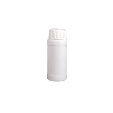 50pcs Chemical Bottle White Plastic Sample Reagent Bottles for Lab Storage - 300ml.
