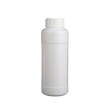 50pcs Chemical Bottle White Plastic Sample Reagent Bottles for Lab Storage - 300ml.