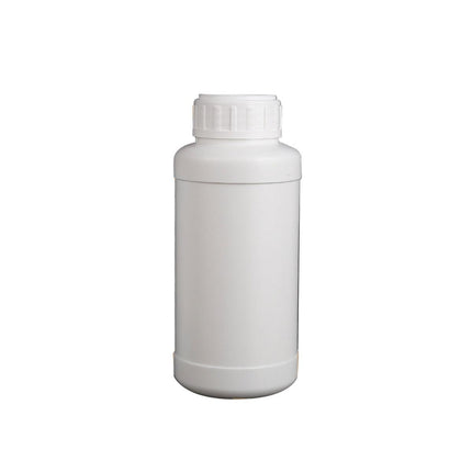 50pcs Chemical Bottle White Plastic Sample Reagent Bottles for Lab Storage - 300ml.