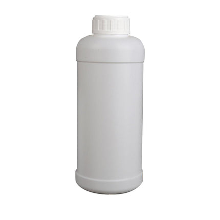 50pcs Chemical Bottle White Plastic Sample Reagent Bottles for Lab Storage - 300ml.