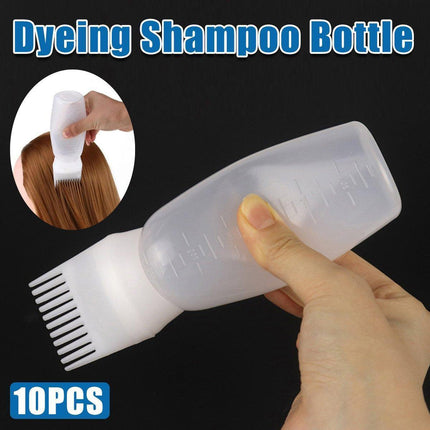 Hair Dry Cleaning Hair Bottle Combing Teeth Coloring Cream Scale Water Perm Potion Salon Tools.