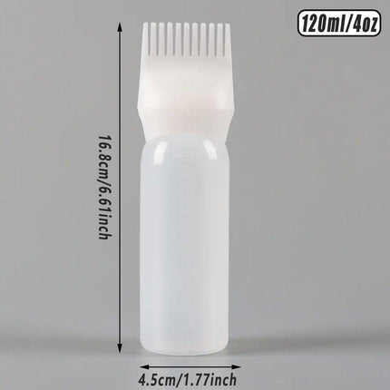 Hair Dry Cleaning Hair Bottle Combing Teeth Coloring Cream Scale Water Perm Potion Salon Tools.