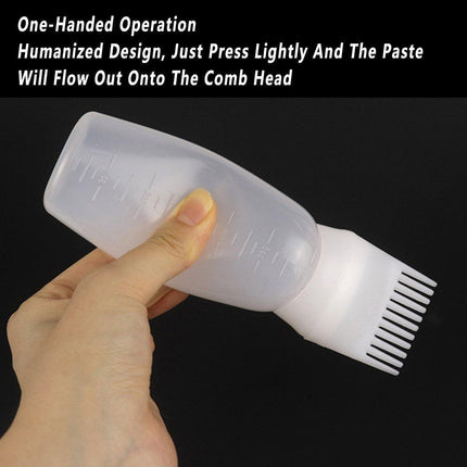Hair Dry Cleaning Hair Bottle Combing Teeth Coloring Cream Scale Water Perm Potion Salon Tools.