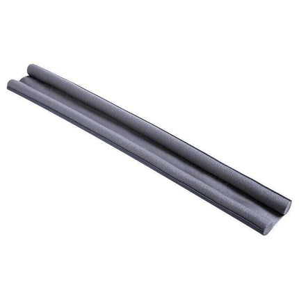 Door Bottom Seal Draft Stopper Guard Threshold Sealing Strip Wind Dust Protector - Brown.