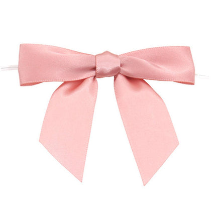 50pcs Bow Gift Packaging Sealing Tie Drawstring Baking Wrap Bag Decorative Ties - Blue.