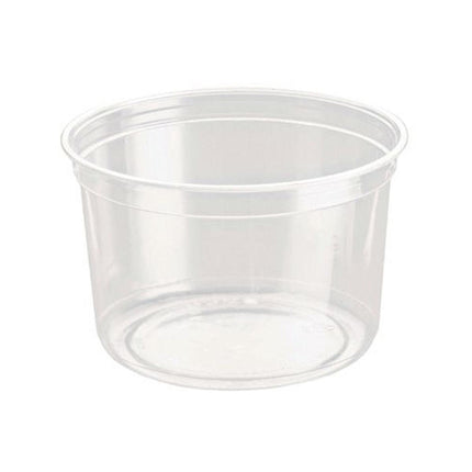 100PCS Transparent Packing Box Plastic Dessert Bowl Food Container - 12oz Bowl.