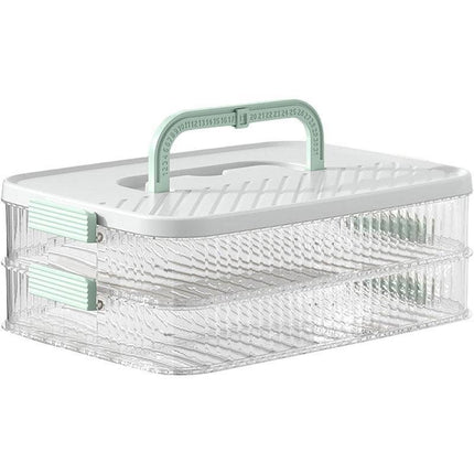 Multi Layer Dumpling Storage Box Refrigerator Freezer Organizer for Wonton.