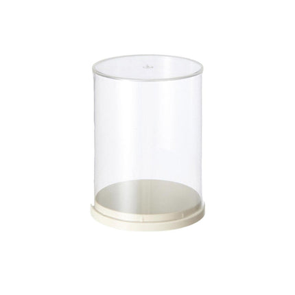2pcs Clear Acrylic Display Case Transparent Box for Collectibles Dolls Figures - S.